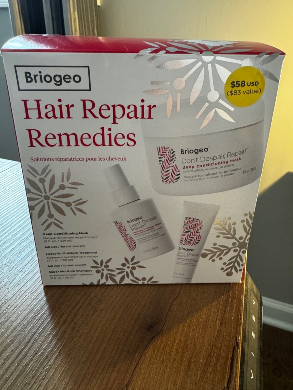 Briogeo Hair Repair Remedies Kit - Sealed, New in the Box! - Picture 3 of 5